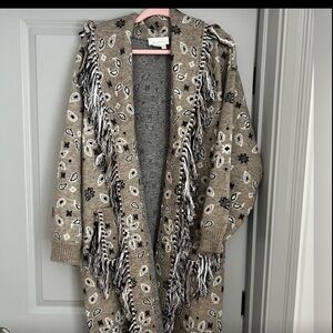 Anthropologie long Duster